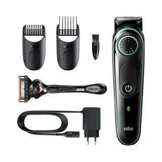 Braun BT3341 Batterij/Accu 39 2 cm Nat en droog Zwart, Groen