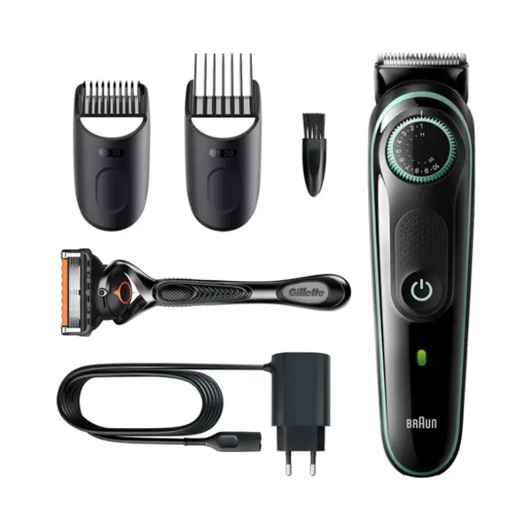 Braun BT3341 Batterij/Accu 39 2 cm Nat en droog Zwart, Groen thumbnail