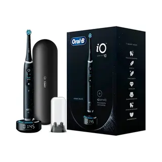 Oral-B iO Serie 10 Erwachsene Rotations- und oszillierende Zahnbürste Schwarz