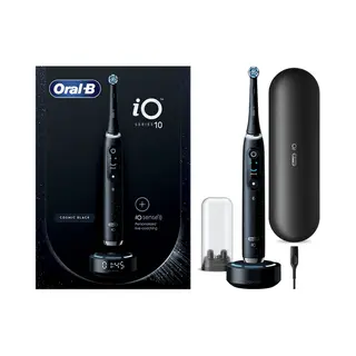 Oral-B iO Series 10 Volwassene Vibrerende tandenborstel Zwart