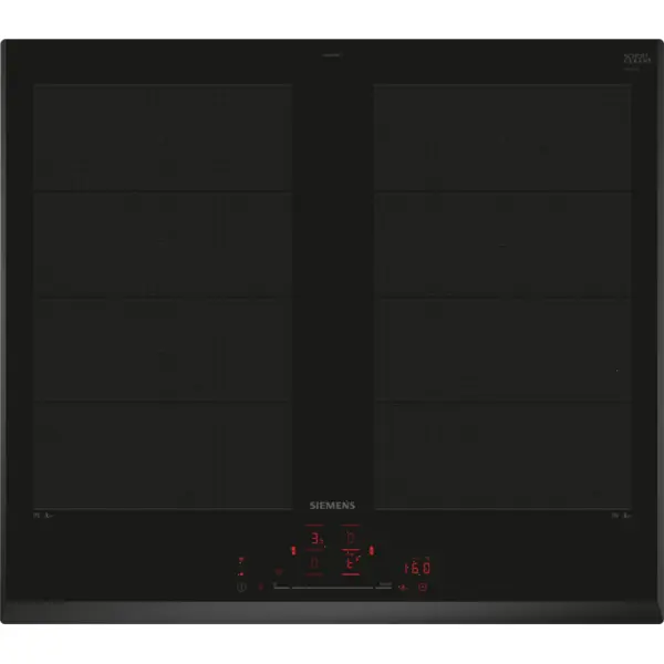 Siemens iQ700 EX651HXC1E kookplaat Zwart Ingebouwd 60 cm Inductiekookplaat zones 4 zone(s) thumbnail