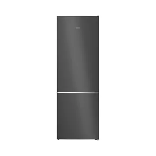 Siemens iQ500 KG49N4XAF koel-vriescombinatie Vrijstaand 129 l A Zwart