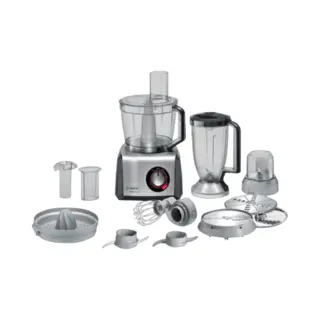 Bosch MC812M844 keukenmachine 1250 W 3,9 l Zwart, Roestvrijstaal
