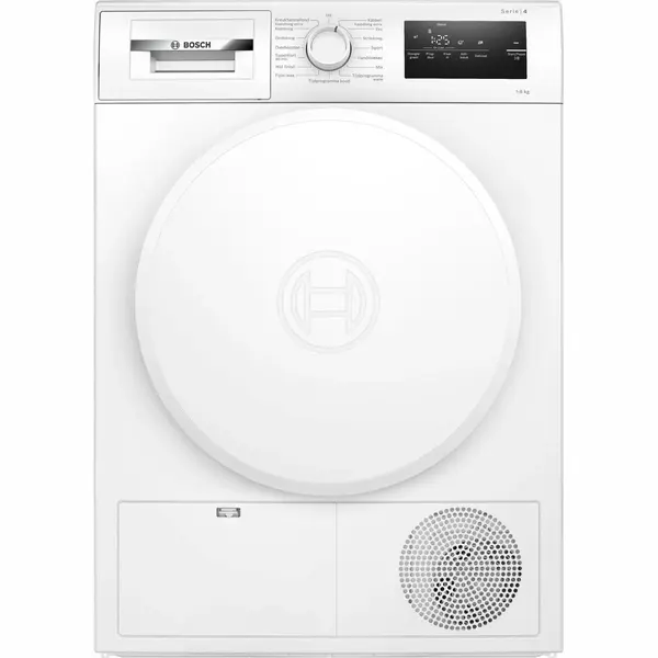 Bosch Serie 4 WTH8300LNL wasdroger Vrijstaand Voorbelading 8 kg Wit thumbnail