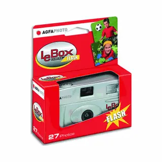 AgfaPhoto LeBox Camera Flash - Einwegkamera