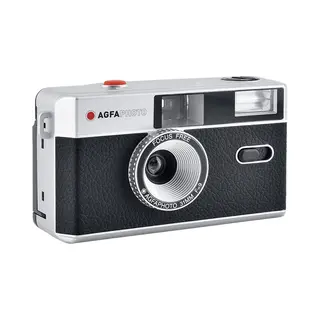 AgfaPhoto 603000 film camera Compact film camera 35 mm Black, Silver