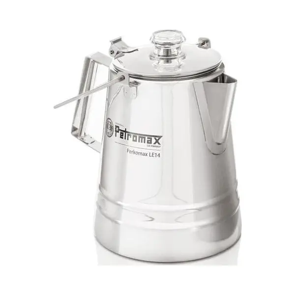 Petromax Percolator Perkomax Le28 Roestvrij Staal, Espresso Pot, Zilver thumbnail