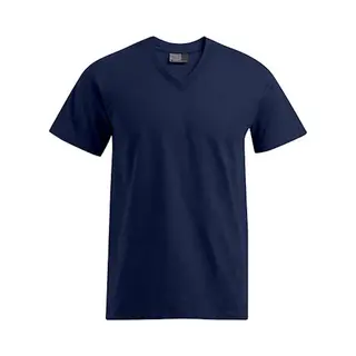 Promodoro Premium V-Ausschnitt T-Shirt Herren, Marineblau, L