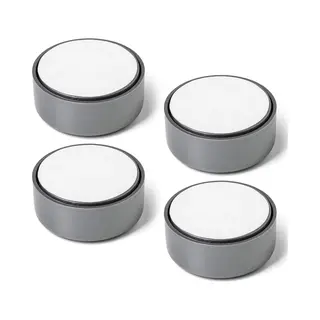 So-Tech® Möbelfuß Golf Sofafuss Mit Bodengleitern - Höhenverstellbar, (4-St), 4 Stück Im Set - Grau - Zum Kleben Oder Anschrauben