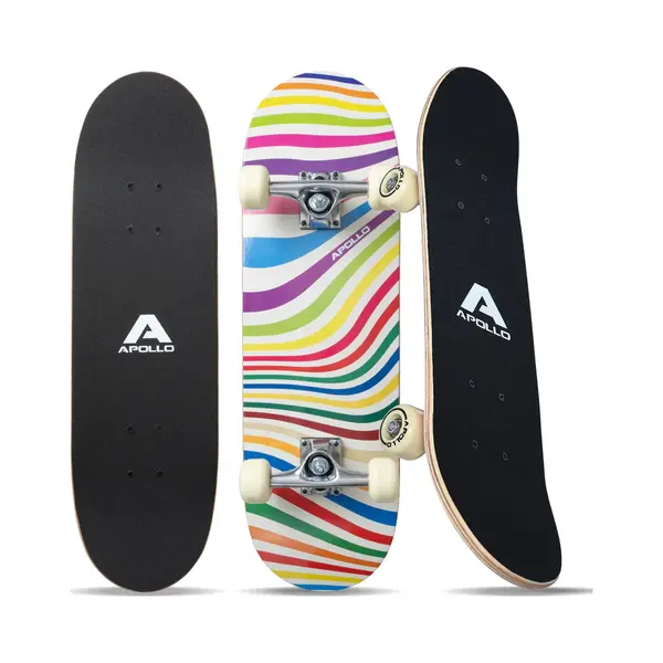 Apollo Skateboard Kinderskateboard 28" Kinder, Kinderskateboard, Für Kids Und Teens thumbnail