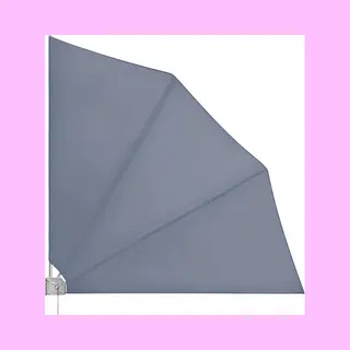 Detex® Luifel Antraciet 140x140cm Uitvouwbaar