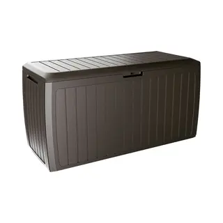 Casaria® Kussenbox Board Plus Bruin 290L Met Wielen