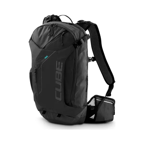 Cube Edge Trail Rugtas - Rugzak - Met Rugbeschermer - Polyester - 16 Liter - Zwart thumbnail