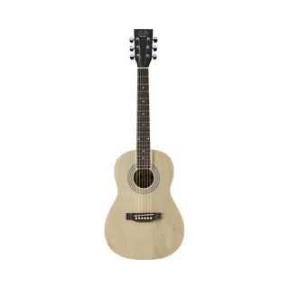 J & D Ag-1/2 Nt Westerngitarre - Akustik-Gitarre Dreadnought Mit Natural Agathis Decke, Ideal Zum Lernen