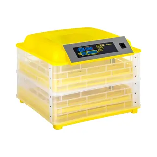 Incubato Large Egg Incubator Poultry Incubator Egg Hatcher Automatic 112 Eggs + Candler In-112DDI (160W, 30-39.5°C, Automatic Egg Rotation)