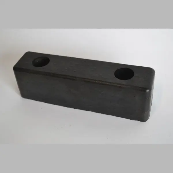 Al-Ko Gto Pur-stootblok 200x52x60mm - Integraalschuim - Zwart - GT601331 thumbnail