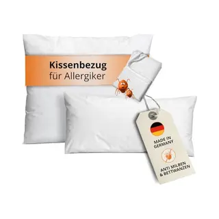 Sleepling Evolon Encasing - Kussensloop 40x145 Cm - Allergievriendelijke Hoes Voor Zijslaperkussen - Kussenbeschermer Tegen Mijten En Huisstof -