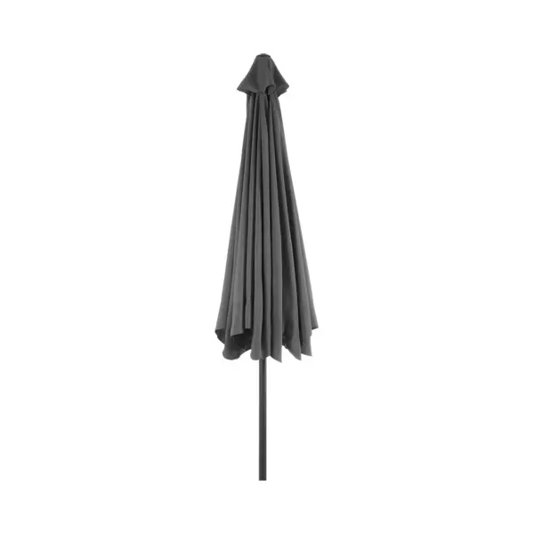 Kingsleeve - Maui 3.3m Aluminium Garden Parasol With Cover Uv 80+ Protection 330cm Patio Umbrella With Crank Handle And Tilt Large Sun Shade Canopy thumbnail