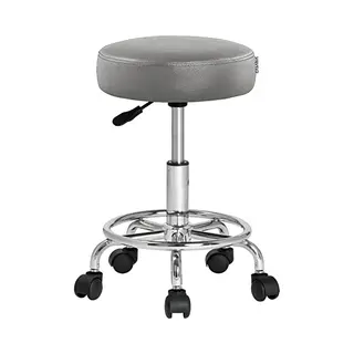 Casaria® Rolkruk Hoogte Verstelbaar Grijs 360°