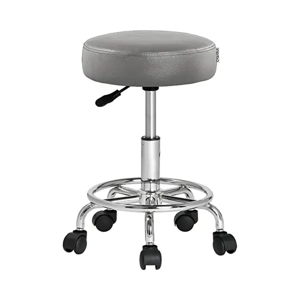 Casaria® Rolkruk Hoogte Verstelbaar Grijs 360° thumbnail
