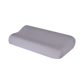 Theonoi Cushion Cover For Neck Pillow Neck Support Pillow Health Pillow Made Of Cotton For Sizes From 35 X 60 To 45 X 75 Cm (Light Grey 105)