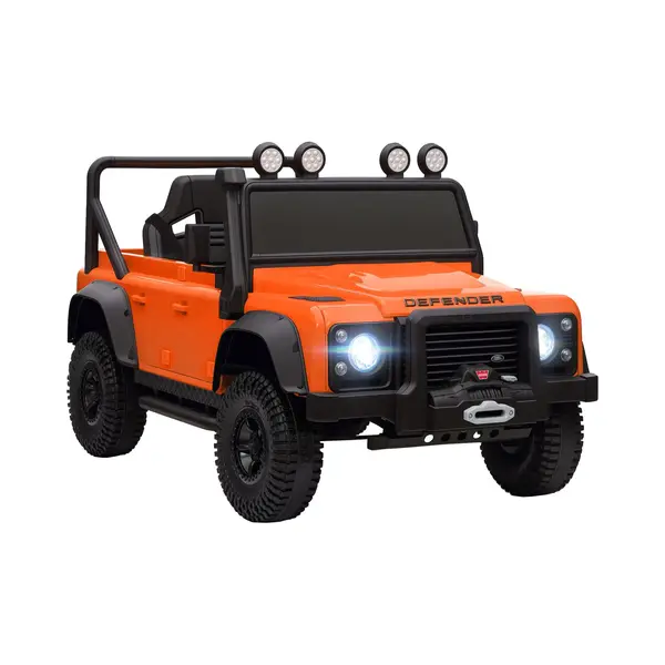 Aiyaplay Kinder Elektroauto, Land Rover Defender 110 Svx 12V 7Ah Kinderauto Mit Fernbedienung, 2 Motor, Kinderfahrzeug Mit Softstart, Soft Stopp, 4 thumbnail