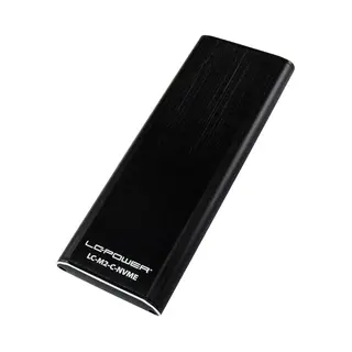 Lc-Power Lc-M2-C-Nvme Speicherlaufwerksgehäuse Ssd-Gehäuse Schwarz M.2
