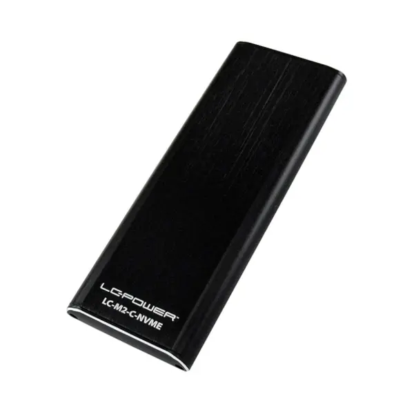 Lc-Power Lc-M2-C-Nvme Speicherlaufwerksgehäuse Ssd-Gehäuse Schwarz M.2 thumbnail