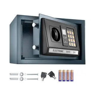 Tectake Safe - Electronic In Black