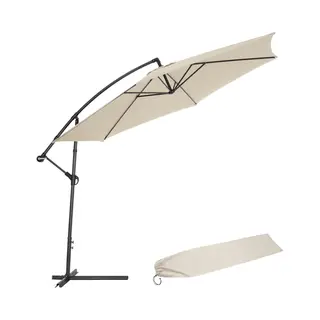 TecTake 400622 patio umbrella Beige