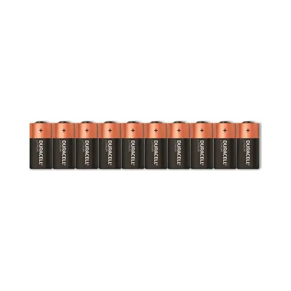 Duracell B123DMULTI10 Cr 123A Camera Battery CR123A Lithium 1400 M... thumbnail