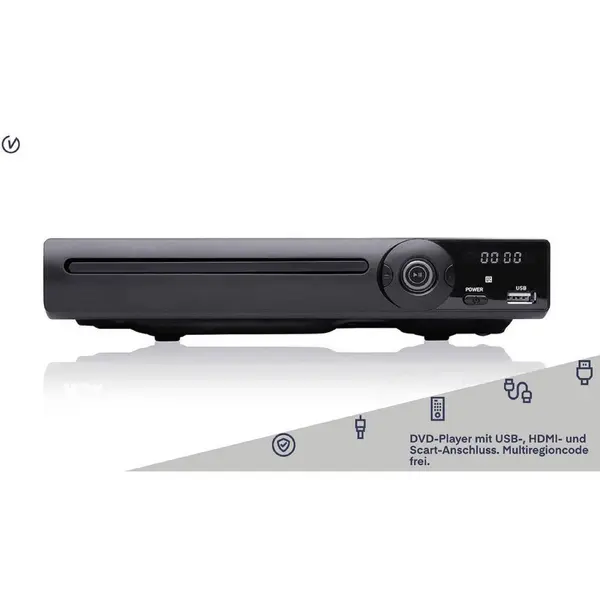 Universum* Dvd 300 Dvd-Player (Dvd Player Mit Hdmi Und Usb Anschluss, Multiregionscode Frei) thumbnail