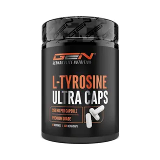 Gen L-Tyrosine Ultra Caps - 365 Capsules Met Elk 950 Mg Pure L-Tyrosine - Puur Aminozuur Uit Plantenfermentatie - Hooggedoseerd - Vit4ever