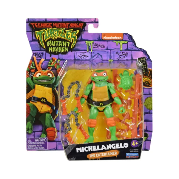 Teenage Mutant Ninja Turtles Michelangelo Basic Figure thumbnail