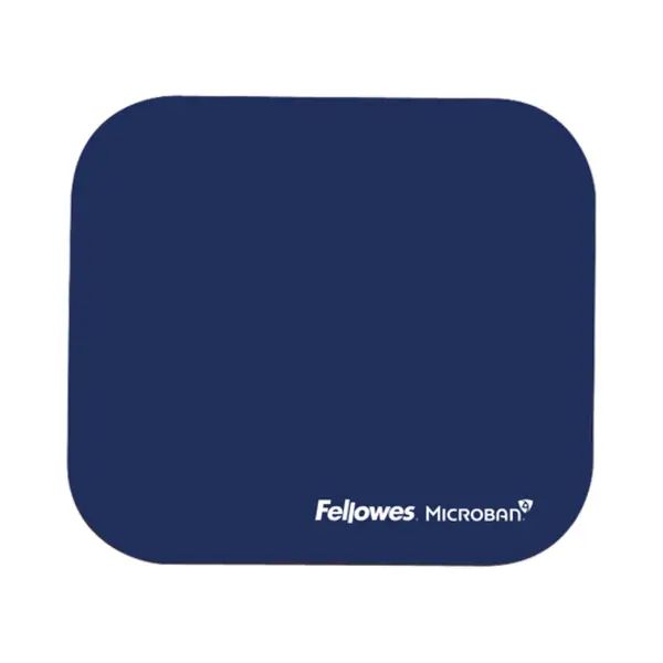 Fellowes - Mauspad ® Microban® 22, 6 X 0, 3 X 19, 2 Cm (b X H X T) Gummi Blau thumbnail