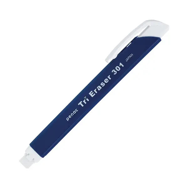 Penac Japan - Gumvulpotlood - Gum Pen - Donkerblauw - Navulbaar - 8.25mm X 122mm Gumpotlood thumbnail