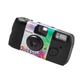 Fujifilm Quicksnap Flash Einweg-Filmkamera 135 mm Schwarz