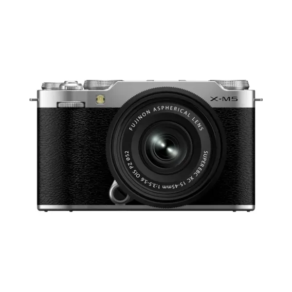 Fujifilm X-M5 Silver Kit Xc 15-45mm Milc 26,1 Mp X-Trans Cmos 4 6240 x 4160 Pixel Silber thumbnail
