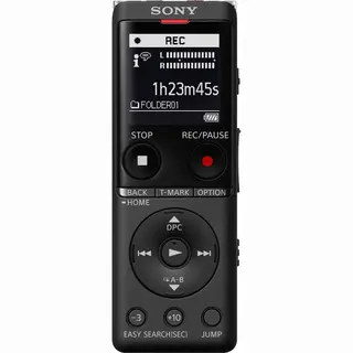 Sony Icd-UX570 Intern geheugen & flash-kaart Zwart