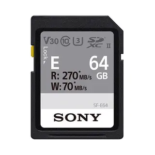 Sony Sf-E64A 64 Gb Sdxc Class 10