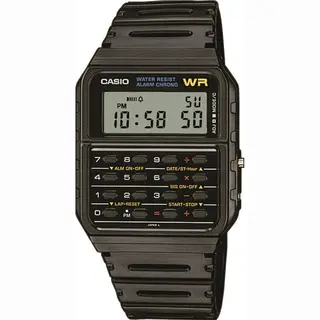 Casio Vintage Ca-53W-1ER Rubber Bracelet Calculator Watch