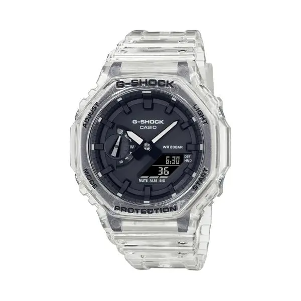 Casio G-Shock Ga-2100SKE-7AER watch Bracelet watch Transparent thumbnail