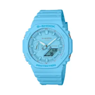 Casio G-Shock Ga-2100-2A2 Armbandhorloge Quartz Blauw