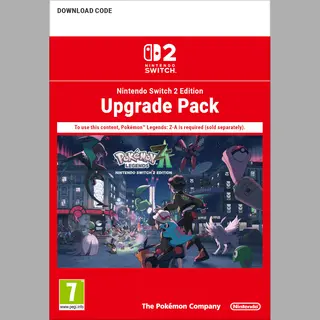 Pokémon Legends, Z-A Nintendo Switch 2 Edition Upgrade Pack ( Uk - Eu)