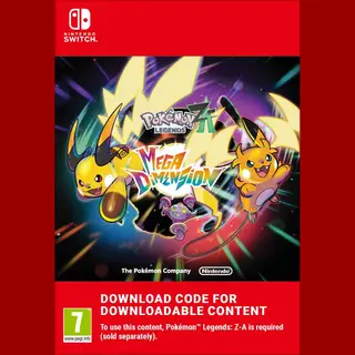 Nintendo Pokémon Legends, Z-A Mega Dimension Dlc - Switch 2 ( Uk - Eu)