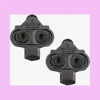 Shimano Spd-Plattensatz Sm-SH51, Schwarz, One Size