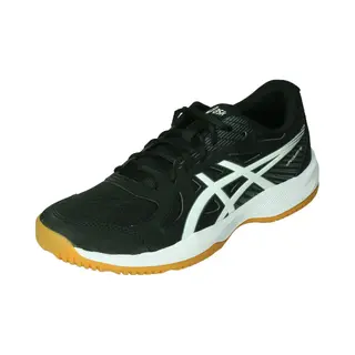 Asicsvoor Mannen. 1071A104 Upcourt 6 Schoenen Zwart (12), Plat, Veters, Sportief, Tennis/padels