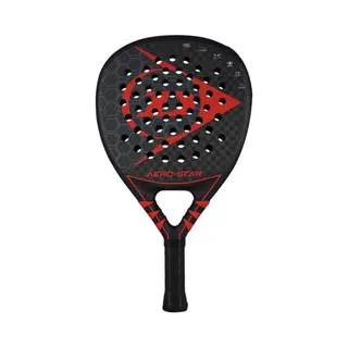 Dunlop Padelschläger Aero-Star (2021), Schwarz/Rot