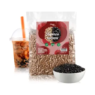 The Inspire Food Company Inspire Food Company - Bubble Tea Tapioca Parels- 1 Kg - Makkelijk Te Bereiden, Authentieke Smaak