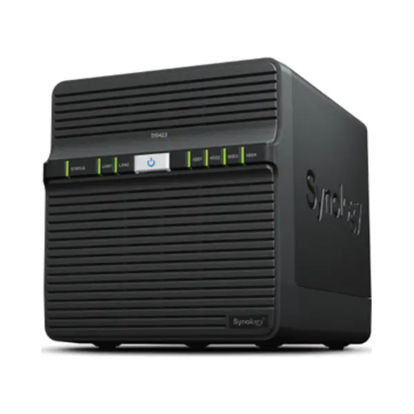 Synology DiskStation DS423 Nas & Speicherserver Realtek RTD1619B 2 Gb DDR4 0 Tb DiskStation Manager Schwarz thumbnail
